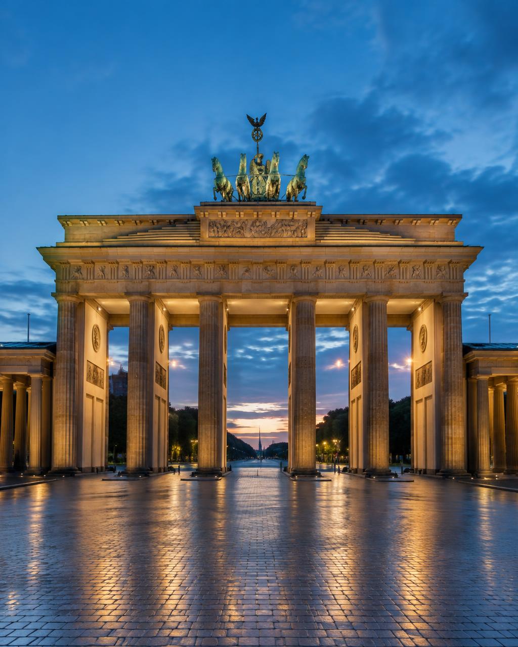 Brandenburg Gate in Berlin, Germany study destination