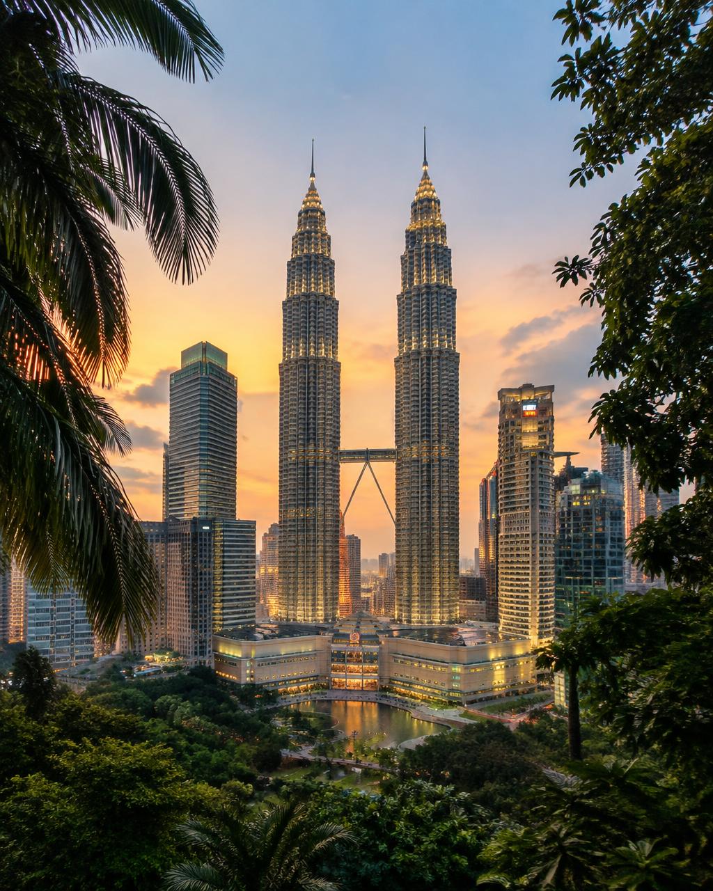 Petronas Twin Towers in Kuala Lumpur, Malaysia study destination